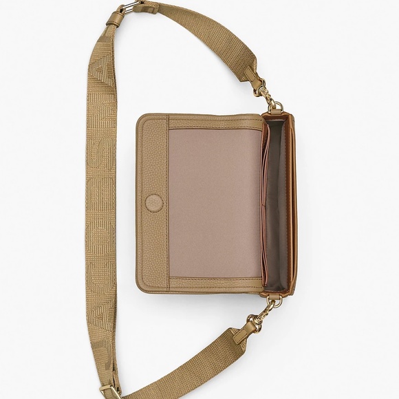 Marc Jacobs The Leather Mini Crossbody Bag - Camel - Picture 3 of 7
